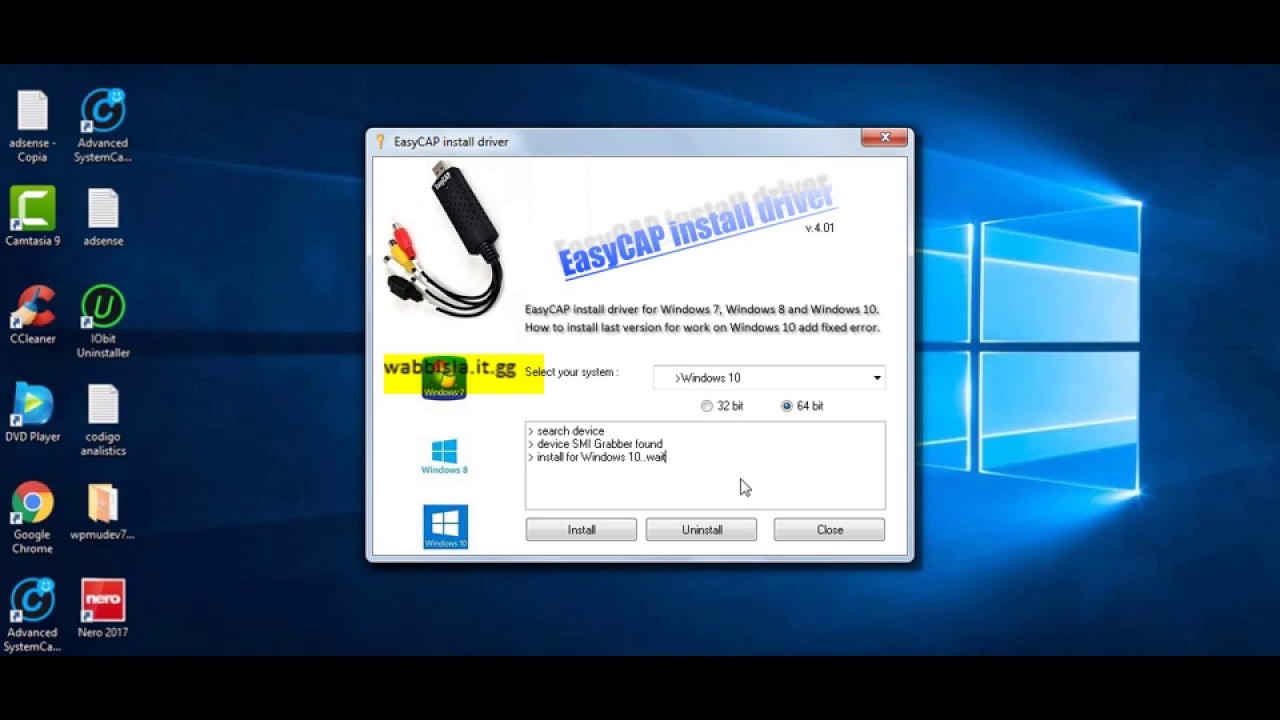 install projector driver windows 10