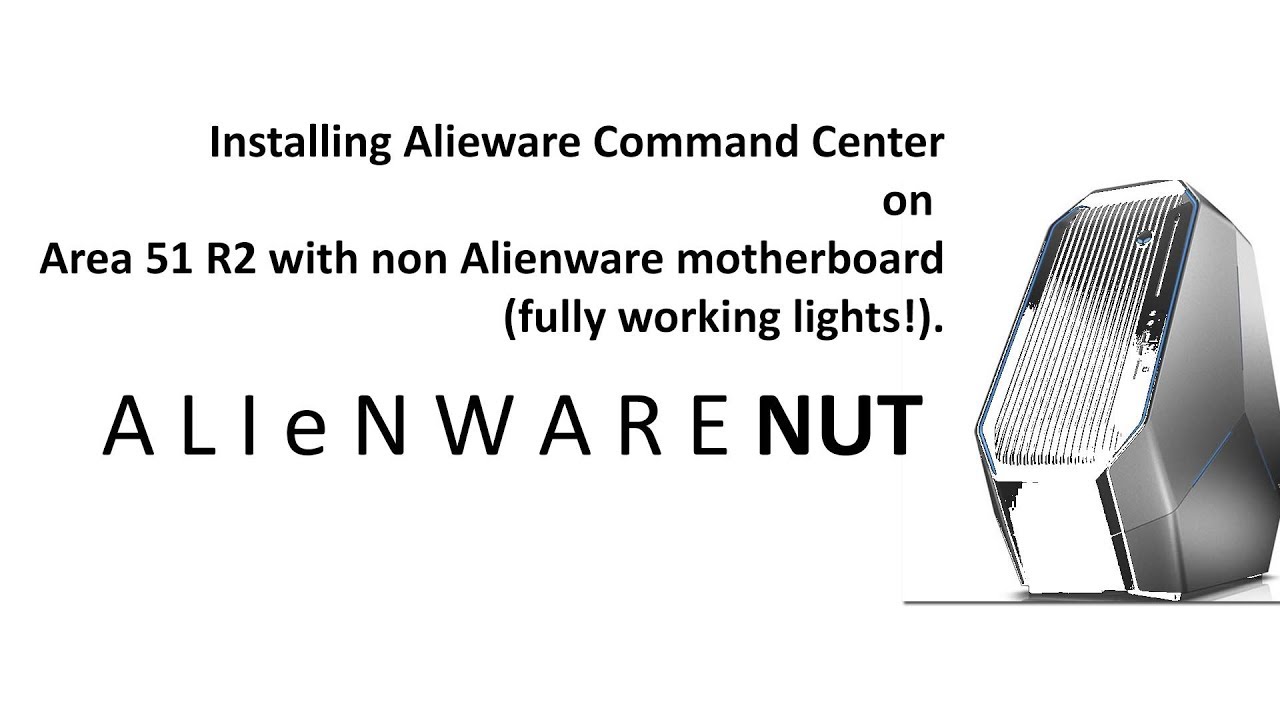 alienware command center not working
